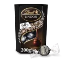 LINDOR pralinky Hořká čokoláda 60% 200g